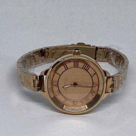 Bertha Madison BR6706 Womens Stainless Steel Analog Rose Dial Quartz Watch LJ436 - Picture 7 of 12